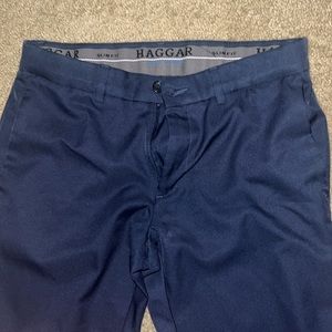 Haggar Navy Blue Pants